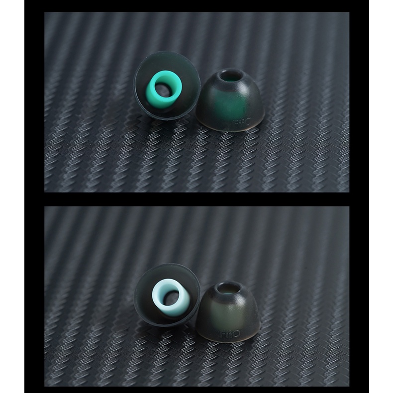 Fiio HS18 จุกหูฟังซิลิโคน หนา 0.4 มม. (6 คู่) สําหรับหูฟัง FH7S FH7 FD5 FH9