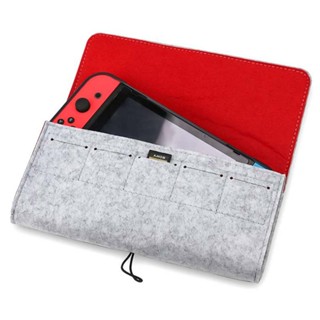  Switch hands in hand to hold the felt storage bag, easy to carry and secure