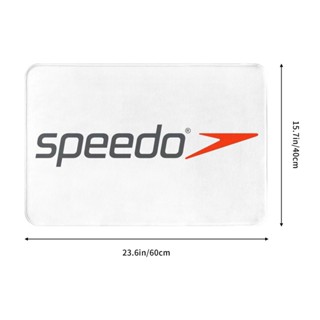 ใหม่ Speedo (2) พรมเช็ดเท้า ผ้าสักหลาด กันลื่น ดูดซับน้ําได้ดี แห้งเร็ว 16x24 นิ้ว สําหรับห้องน้ํา ห้องนั่งเล่น โซฟา ห้องนอน พร้อมส่ง