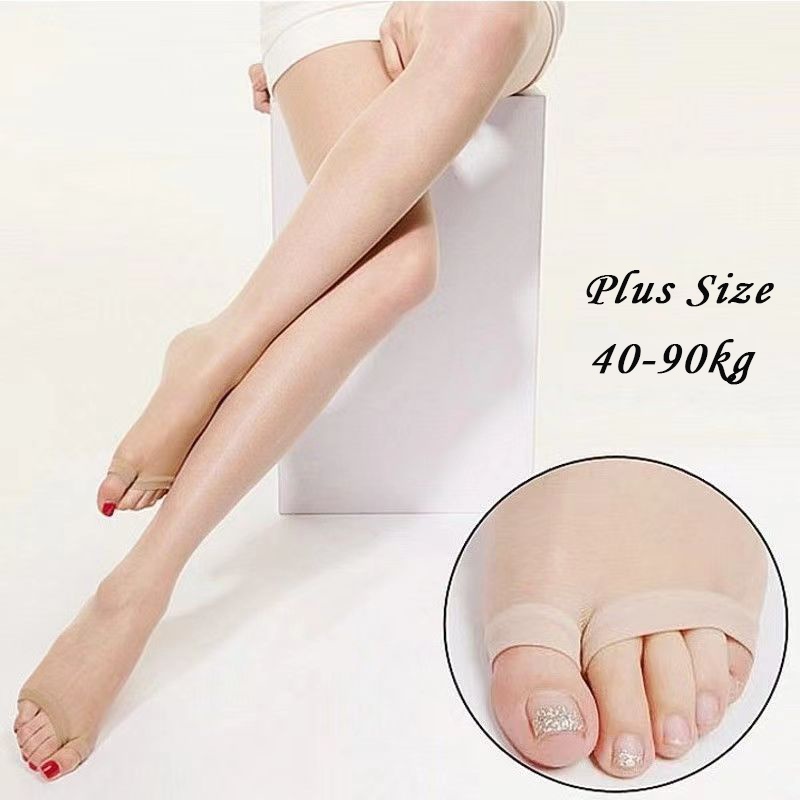Plus ขนาด 40-115 กก.ผู้หญิงเซ็กซี่ไนลอน Pantyhose ปลาปากถุงเท้าผ้าไหมผู้หญิง Pantyhose Ultrathin ที่มองไม่เห็นโปร่งใสถุงเท้าผ้าไหม