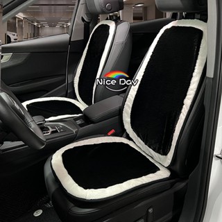 Automotive General Car Cushion Winter Plush Warm Anti-Freezing Car Seat Cushion Net Red Goddess Car Cushion Four Seasons Universal Car seat decorative pad car interior accessories