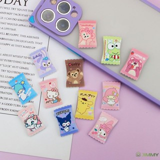 Sanrio Disney รองเท้ารองเท้าแตะเครื่องประดับ Crocs Jibbitz Candy Diy รองเท้าตกแต่ง Crocs Charm เคสโทรศัพท์อุปกรณ์เสริม Buckle