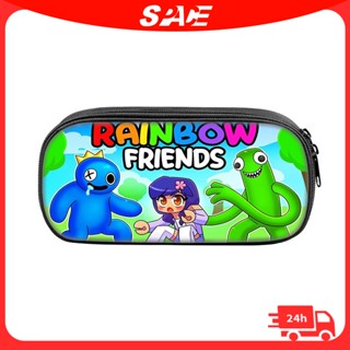 กระเป๋าดินสอ เครื่องเขียน ลาย Rainbow Friends สีรุ้ง สําหรับนักเรียน