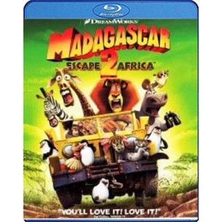 แผ่น Bluray หนังใหม่ Madagascar 2 มาดากัสการ์ 2 (เสียง Eng /ไทย | ซับ Eng/ไทย) หนัง บลูเรย์