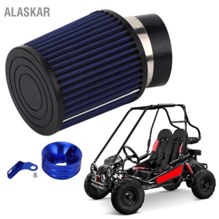 ALASKAR 62mm คาร์บูเรเตอร์ Carb Air Filter Adapter Kit สำหรับ 6.5 HP Clone Engine GX160 GX200 Go Kart