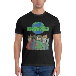 เสื้อยืด พิมพ์ลายแอนิเมชั่น Eddsworld หลากสี ขายส่ง