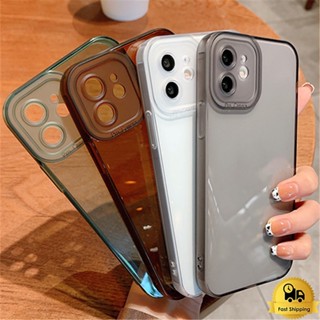 ปกป้องเลนส์ เคสโทรศัพท์ สำหรับไอโฟน 11 Pro max 7Plus 8Plus 7 8 X XR XS MAX SE2020 กันน้ำ tpu อ่อน เคสมือถือ