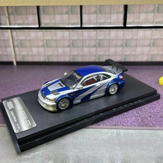 Ghoast Player 1: 64 BMW M3 GTR E46 อัลลอย เคลือบความเร็ว ของขวัญ ของเล่นสําหรับเด็ก