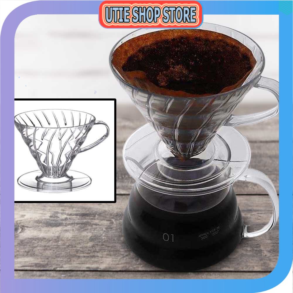 UTIE STORE - Baristar Filter Coffee Filter V60 Cone Coffee Dripper Filter - SE105
