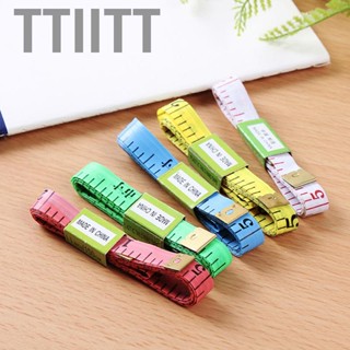 Ttiitt Soft Tape Measure Long Accurate Brilliant Color Cloth for Sewing Tailoring