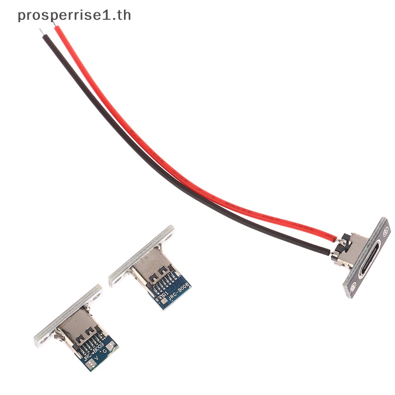 PPTH แจ็คเชื่อมต่อ USB Type-C 2Pin 2P 4P กันน้ํา รูปที่ 4