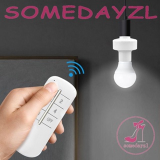 Somedayzl ชุดฐานโคมไฟ สวิตช์ไฟ Led WiFi พร้อมรีโมตคอนโทรล สําหรับห้องนอน ห้องนั่งเล่น ครัวเรือน