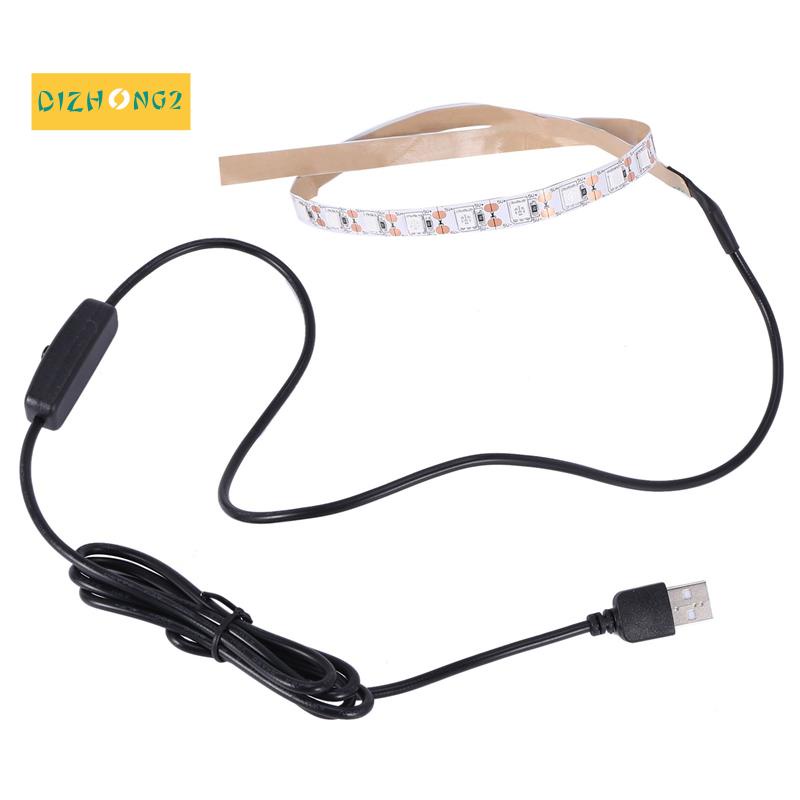 Uvc แถบไฟฆ่าเชื้อโรค ฆ่าเชื้อแบคทีเรีย 5V 50X1 ซม.