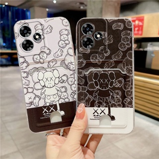 ขายดี เคสโทรศัพท์มือถือ ซิลิโคนนิ่ม TPU ลายการ์ตูนหมีน่ารัก พร้อมกระเป๋าใส่บัตร แฟชั่น สําหรับ TECNO SPARK 10C 10Pro 10 4G 5G TECNO SPARK 10 5G SPARK10Pro