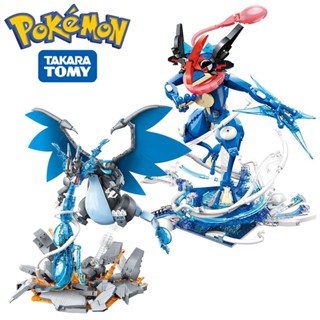 ฟิกเกอร์การ์ตูนโปเกม่อน Greninja Super Charizard X Pikachu Charmander ของเล่นสําหรับเด็ก