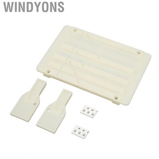 Windyons 1/4 10 Inch Tape Splicing Set  Professional Perfect Fit 1/4 10 Inch Tape Accessories ABS  Precise Sturdy  for 1/4 1/2 Inch Tape for Opening Cassette Tape