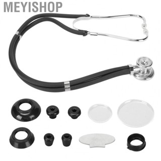 Meyishop Teaching Stethoscope  Fetal Heart Stethoscope Multifunctional Double Head Aluminium Alloy  for Nurses for Hospital