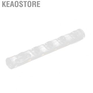 Keaostore Makeup Brush Stand  Acrylic Elegant Decoration Portable Nail Art Brush Stand Transparent  for Home