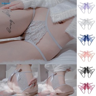 【HODRD】Comfortable Womens Briefs Lace Panties Polyamide See-through Crotchless【Fashion】