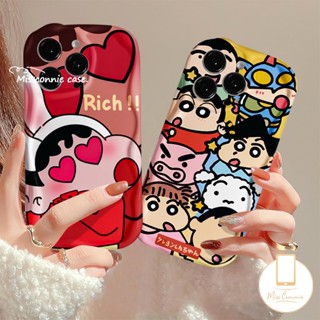 เคสมือถือ Tpu แบบนิ่ม ลายการ์ตูนชินจัง 3D สําหรับ Realme C55 C35 C21Y C25 C25Y C33 C53 C30 5 7i 6 5i 5S C31 C17 C3 C15 C20 C20A C21 C11 C25s C12 C11 2021