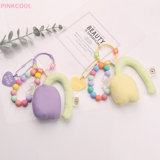 Pinkcool พวงกุญแจ จี้ดอกทิวลิป สีแคนดี้ สําหรับตกแต่งกระเป๋า ขายดี