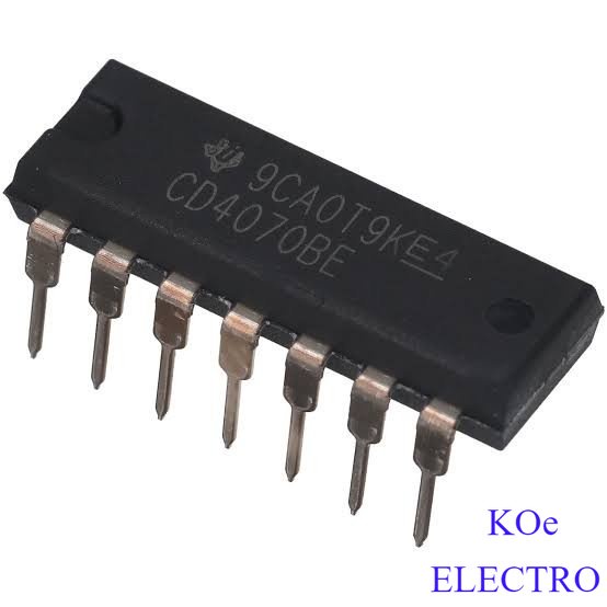 อะไหล่ CD4070BE CD4070 TI CD 4070 CD4070BD IC Quad Gate CMOS XOR Dip-14 คุณภาพ