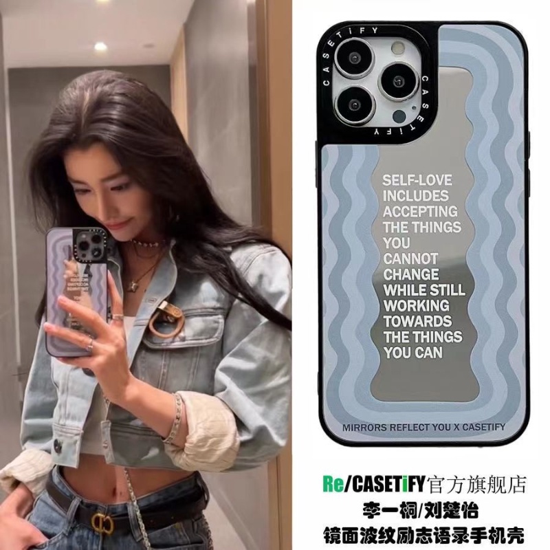 【SOAR Iphone Case】Casetify เคสโทรศัพท์มือถือกระจก ลายคลื่น สําหรับ iPhone 14promax iPhone 11 12 13