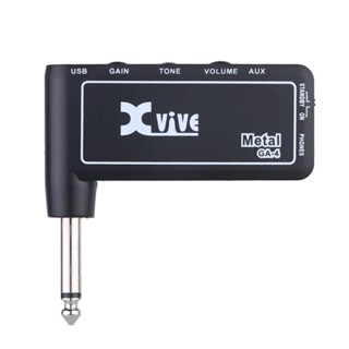 Xvive ปลั๊กขยายเสียงกีตาร์ไฟฟ้า ขนาดเล็ก GA-3 Rock GA-4 Metal GA-5 Delay