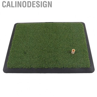 Calinodesign Golf Strike Mat  Small Practical Mat Practice Hitting Pad Non Skid  for Garden