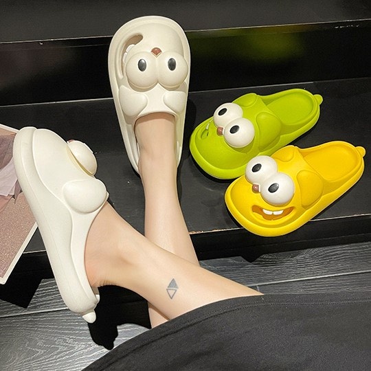 JH.lucky รองเท้าแตะผู้หญิงรุ่นเก็บหน้าเท้าให้ดูเรียวสวย ใส่สบาย น้ำหนักเบา รองเท้าแบบสวม #sy138 - รูปที่ 3