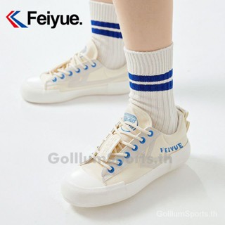 Feiyue/feiyue รองเท้าผ้าใบ สไตล์จีนย้อนยุค สําหรับผู้หญิง 2022 QLMX