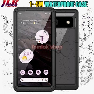 [JLK] Professional Underwater 5M Waterproof Phone Case for Google Pixel 7A 6A A4 7 6 Pro Shockproof 360 Full Protect Cover เคสโทรศัพท์มือถือ กันน้ํา กันกระแทก 360 องศา