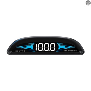 พร้อมส่ง ใหม่ เครื่องวัดความเร็วรถยนต์ OBD HUD Head-up Display B2 อเนกประสงค์