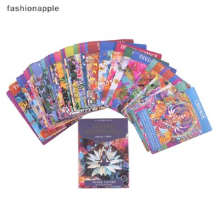 [fashionapple] ไพ่ทาโรต์ Divine Abundance Oracle Cards สําหรับงานปาร์ตี้