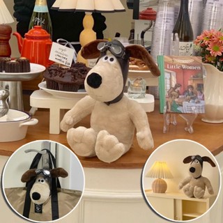 [พร้อมส่งจากไทย] ของเล่นตุ๊กตา น้องหมาGROMIT ตุ๊กตานักบิน ตุ๊กตาหมา ของเล่นเด็ก ของขวัญสําหรับเด็ก