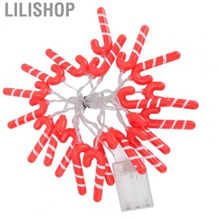 Lilishop 9.8ft 20LED Christmas Candy Cane String Lights J Shape  String Lights for Room Decoration Holiday Festival  String Lights