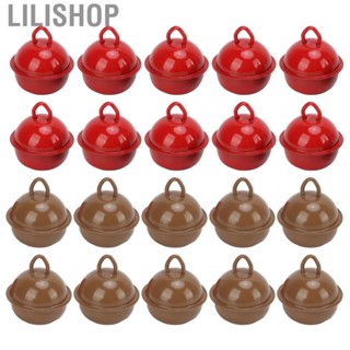 Lilishop Metal Jingle Bells  Wear Resistant Colored Jingle Bells  for Bag Accessories