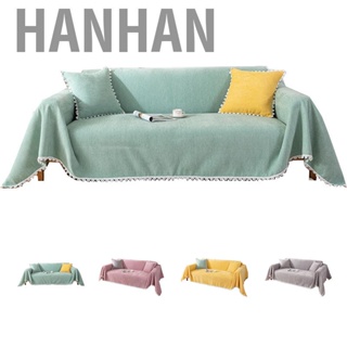 Hanhan Sofa Cover Chenille Nylon Multipurpose Machine Washable Couch Slipcover for All Seasons