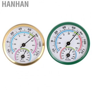 Hanhan Mini Indoor  Hygrometer  Indoor Temperature Humidity Meter Compact  for Home Furnishing