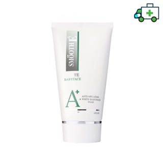 SMOOTH E ANTI-MELASMA &amp; WHITE BABYFACE FOAM - สมูทอี แอนตี้ เมลาสมาแอนด์ ไวท์ เบบี้เฟส โฟม 4 ออนซ์ [PF]