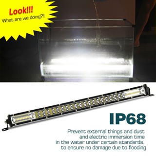 ⚡READYSTOCK⚡LED Light Bar Driving Flood High Power Lamp Spot Trailer Truck 12V/24V