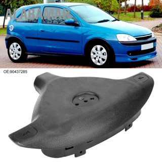 ALABAMAR ฝาครอบพวงมาลัยรถยนต์สีดำ 90437285 เหมาะสำหรับ Vauxhall Opel Astra G 1998-2004