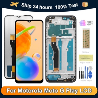 G Play หน้าจอสัมผัสดิจิทัล LCD 6.5 นิ้ว แบบเปลี่ยน สําหรับ Motorola Moto G Play (2021) XT2093-3