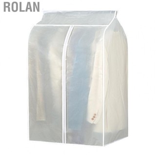 Rolan Hanging Garment Bags  Thickened Dustproof Washable Hanging Clothes Dust Cover PEVA  for Wardrobe