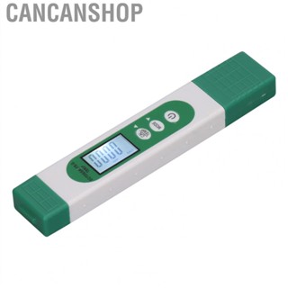 Cancanshop Water Tester Large Backlit LCD Pen Type Water Quality Meter for Aquariums Water Quality Tester