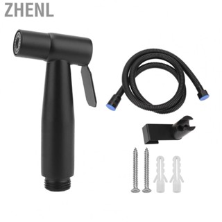 Zhenl Pressurized Handheld Sprayer Kit Toilet Bidet Faucet and Hose Set 304 Stainless Steel G1/2 Male and Female Thread with Wall Hook