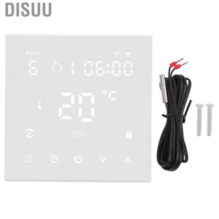 Disuu Smart Thermostat  Room Temperature Calibration Programmable Thermostat Timer Switch Touch Screen  for Home