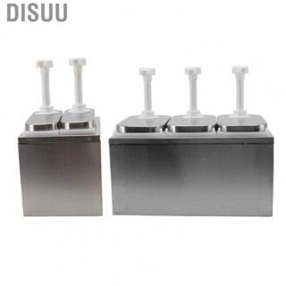 Disuu Condiment Pump Station Sauce Dispenser Pump 35ml Extrusion  for Home