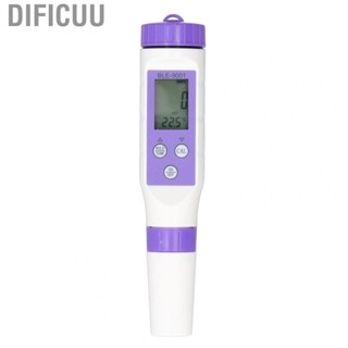 Dificuu ORP Tester  ORP Meter Replaceable PH Probe Backlit Control  for Spas for Laboratories for Swimming Pools