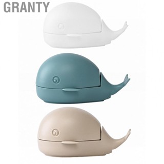 Granty Clothes Cleaning Brush Soft Bristles Cute Whale Shape Portable Shoes Scrubbing Brush for Home Travel